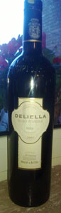 Il Deliella 2011 -dell'azienda Feudo Principi di Butera