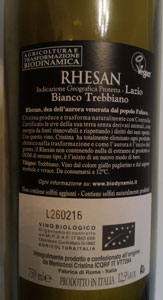 Rhesan - retro etichetta