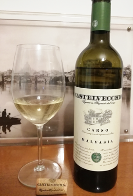 Malvasia di Castelvecchio 2017: un vino perfetto per una pasta con acciughe, zucchine e salvia croccante
