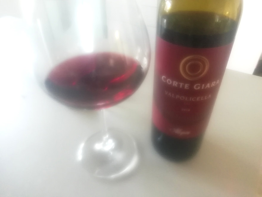 Il Valpolicella Corte Giara di Allegrini: un ottimo vino per la pasta e ceci con guanciale croccante
