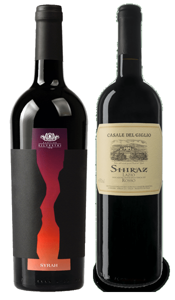 Due Syrah del Lazio: stesso vitigno, stessa regione ma con un carattere diverso e adatti ad abbinamenti diversi